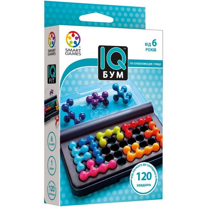 Настільна гра Smart Games IQ Бум (SG 423 UKR) 