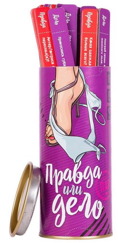 Игра настольная Fun Games Shop Правда или Дело: Для пар, 18+ (FGS05) 