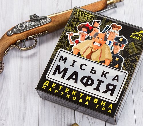 детективна карткова гра Міська Мафія